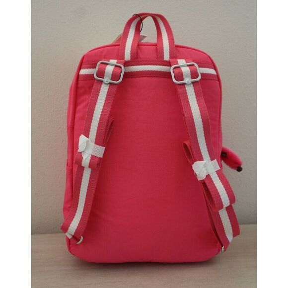 Kipling KIB8F0-6NK Women's Small Flashy Pink Ferris Backpack - Picture 2 of 12